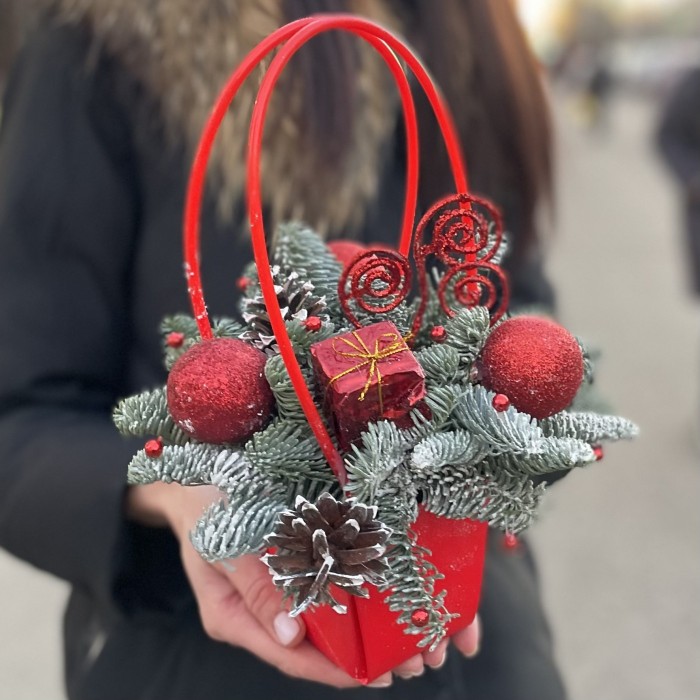 Новогодняя композиция Зимнее торжество