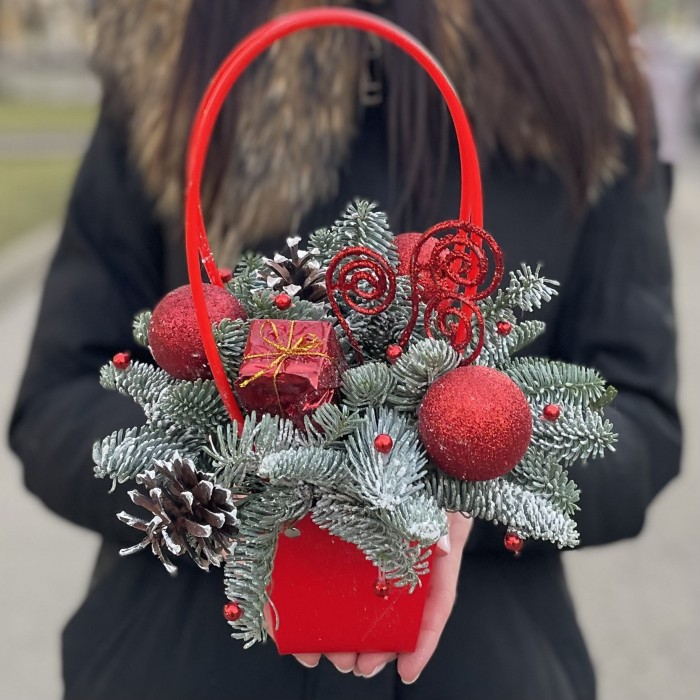 Новогодняя композиция Зимнее торжество