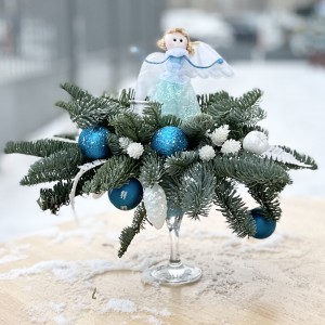 Новогодняя композиция Принцесса