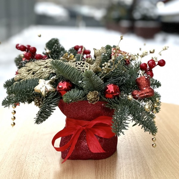 Новогодняя композиция Жар Птица