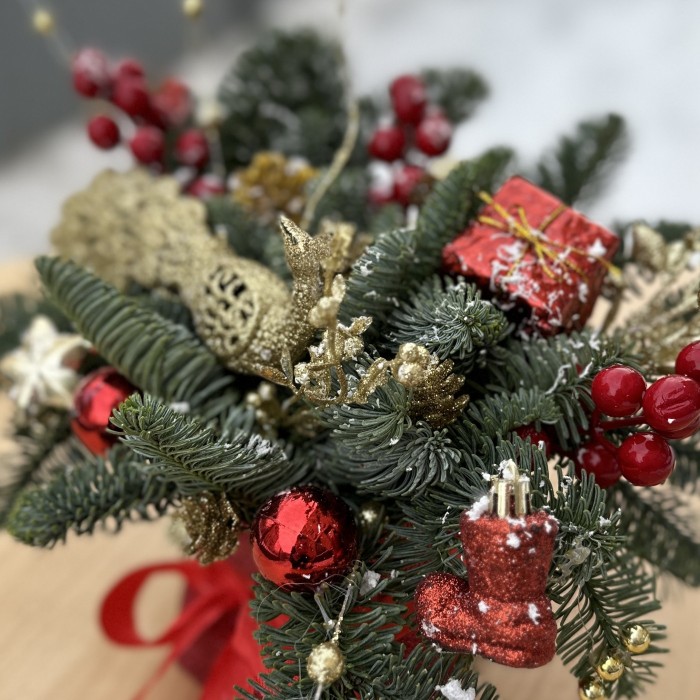 Новогодняя композиция Жар Птица