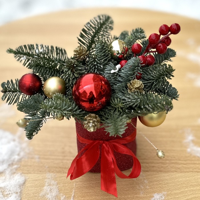 Новогодняя композиция Зимние Контрасты