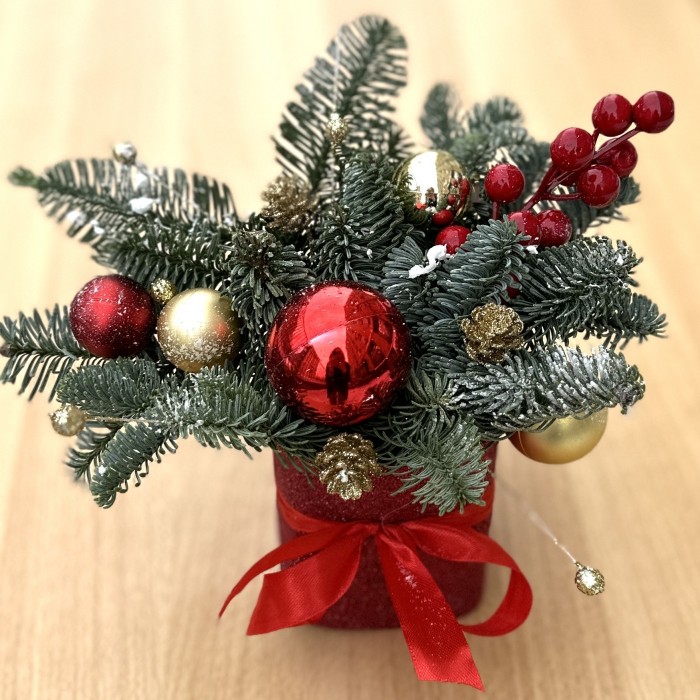 Новогодняя композиция Зимние Контрасты