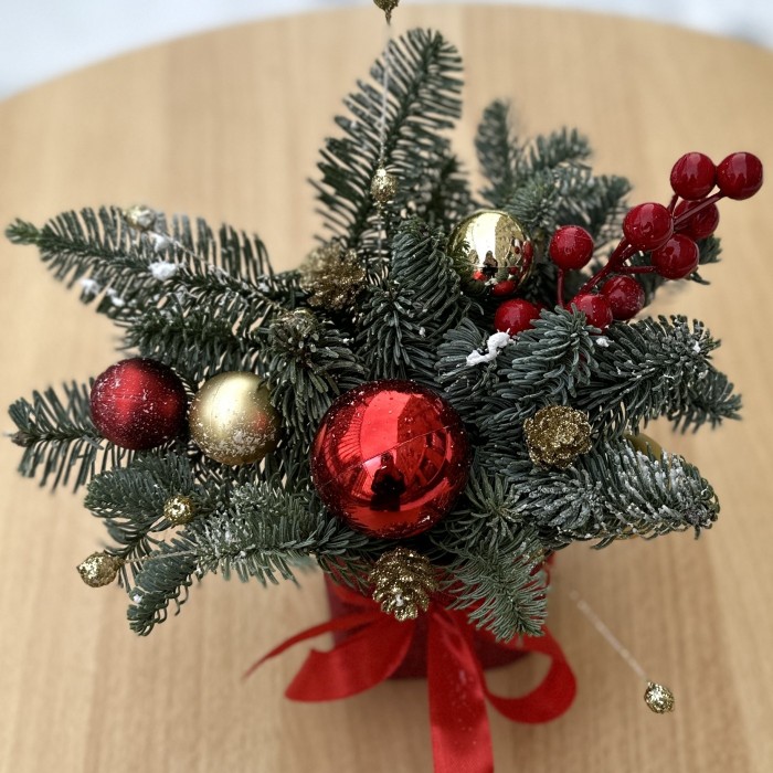 Новогодняя композиция Зимние Контрасты