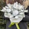 Новогодняя композиция в белом цвете