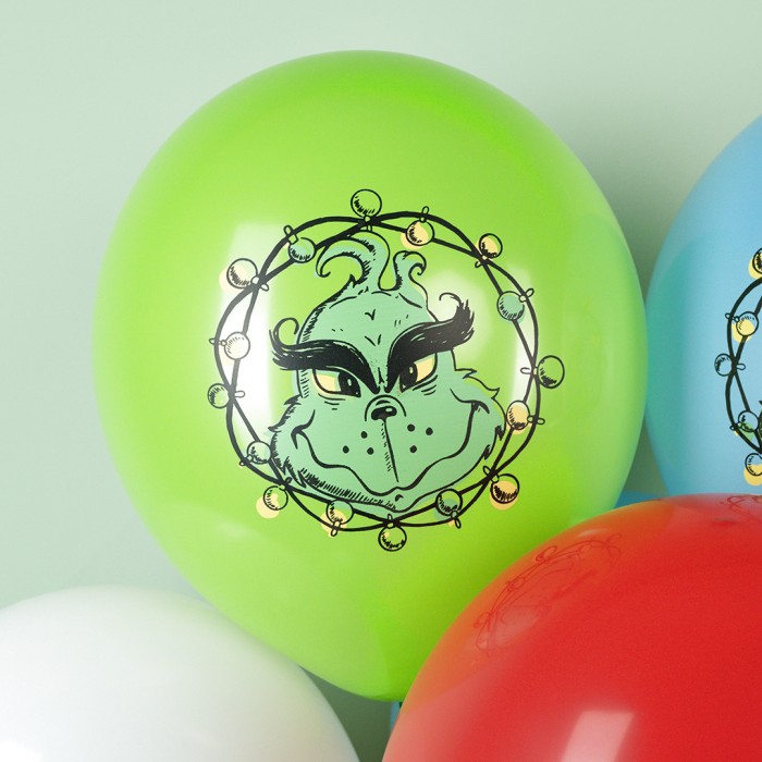 Облако воздушных шаров С Новым Годом!