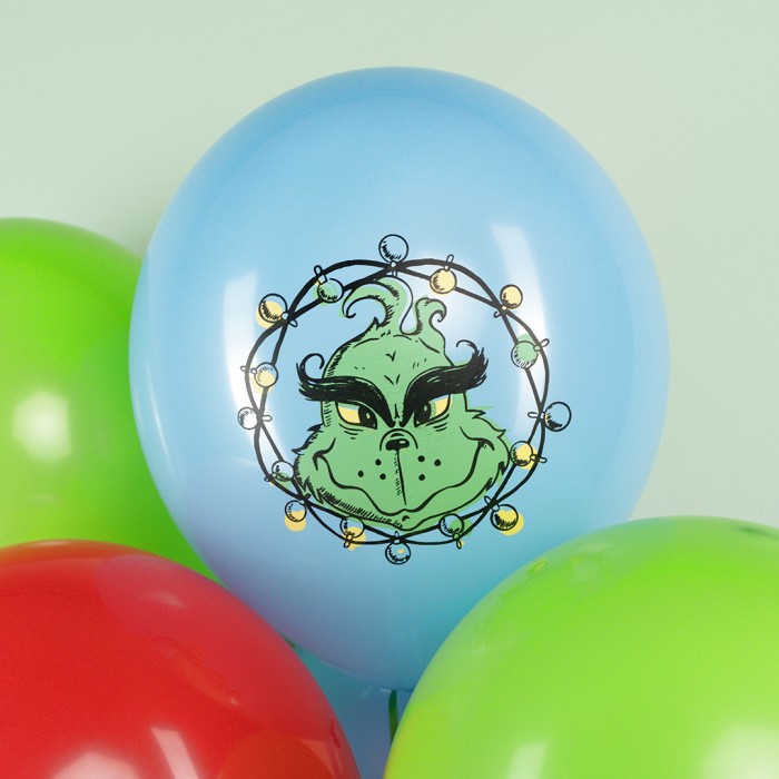 Облако воздушных шаров С Новым Годом!