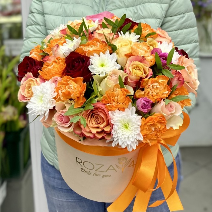 Оранжевый микс в коробке