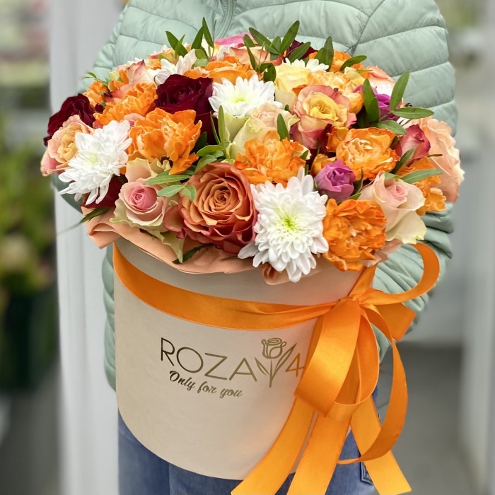 Оранжевый микс в коробке