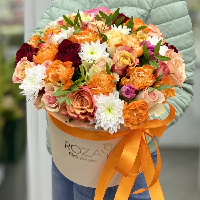 Оранжевый микс в коробке