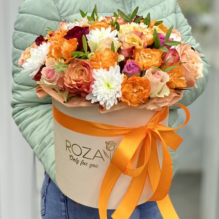 Оранжевый микс в коробке