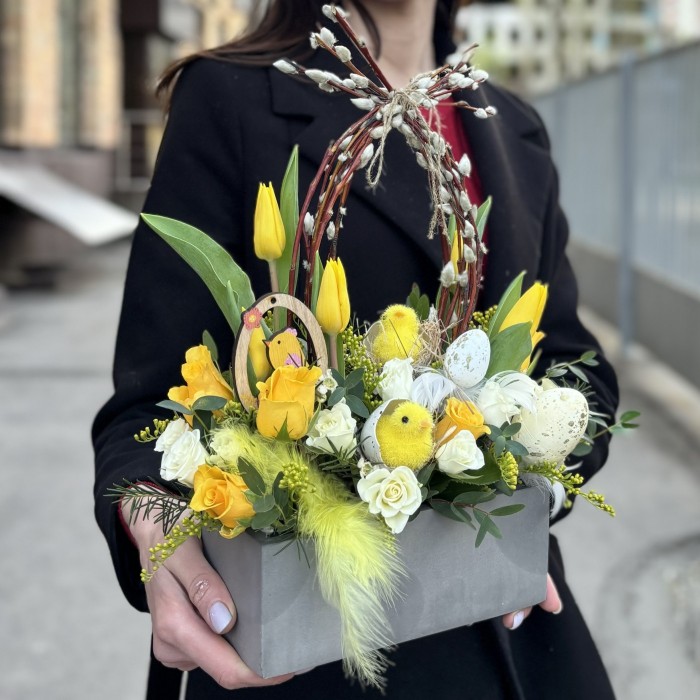 Пасхальная композиция Светлой Пасхи