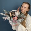 Подарочная корзина Гномик и мед