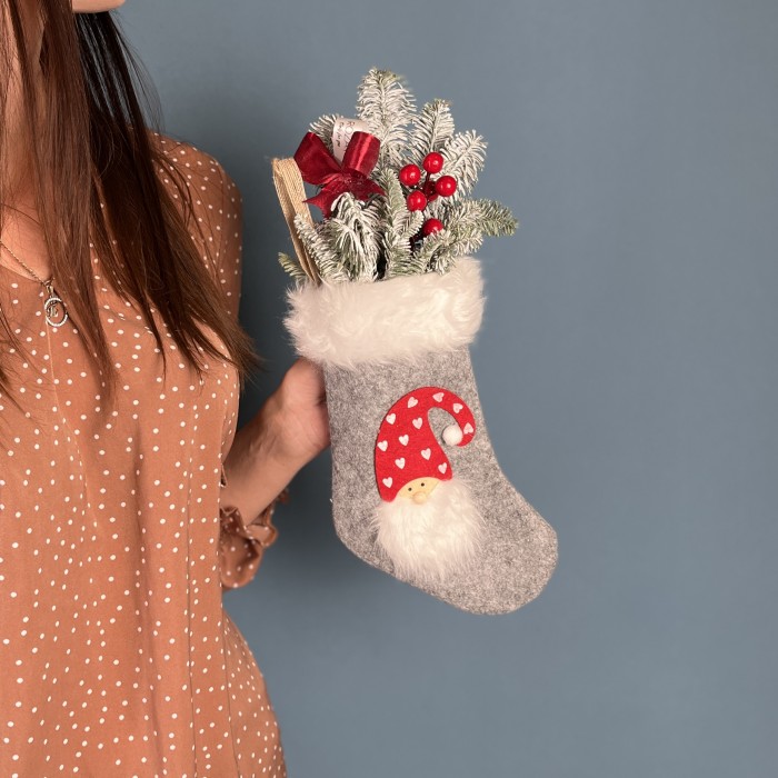 Подарочный сапог с Гномом