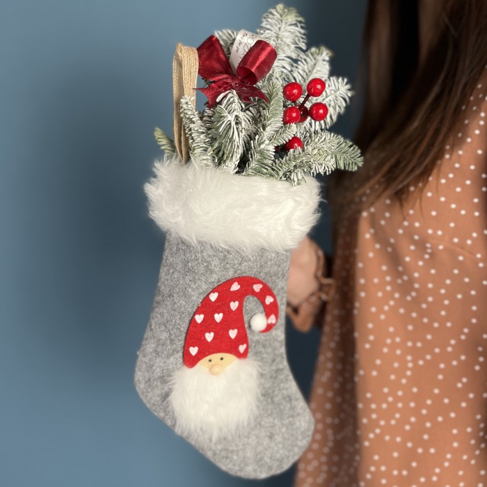 Подарочный сапог с Гномом