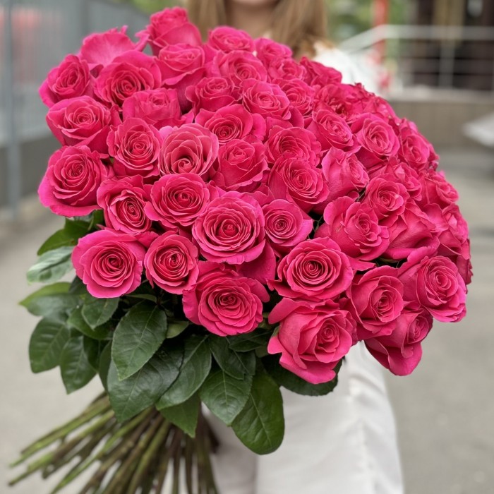 Роза Пинк Флойд 80 см