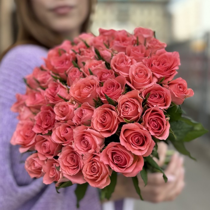 Роза коралловая Эйс Пинк