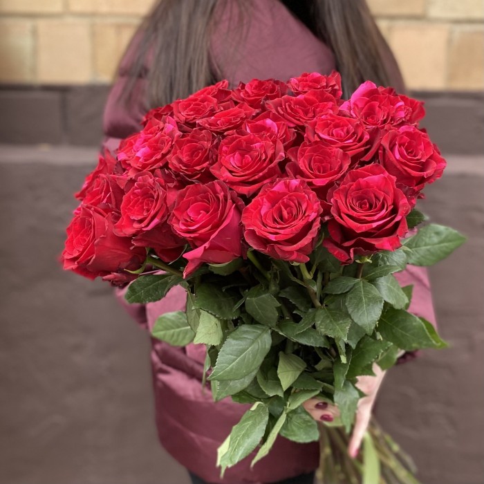 Роза красная Ред Пантер 60 см