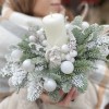 Рождественская композиция со свечой