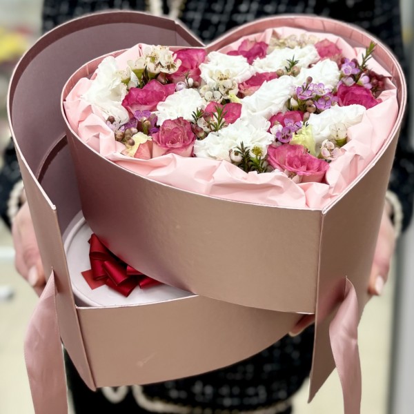 Сердце-шкатулка Сладкий Сюрприз