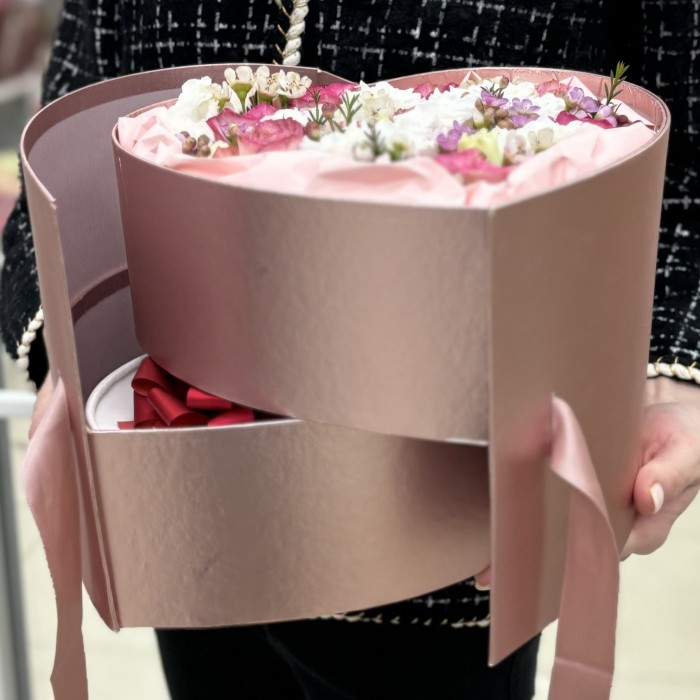 Сердце-шкатулка Сладкий Сюрприз