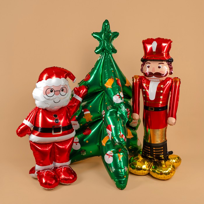 Шар 3D Фигура Дед Мороз