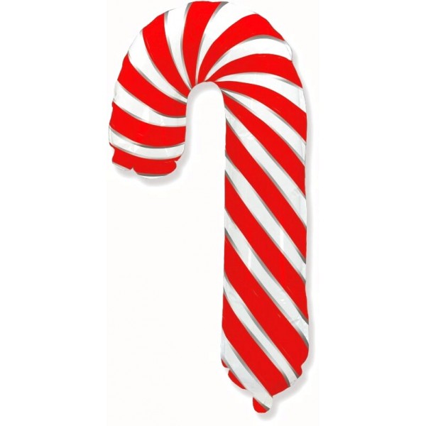 Шар Фигура Леденец трость Красный