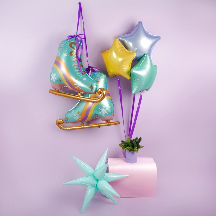 Шар Фигура Новогодние коньки
