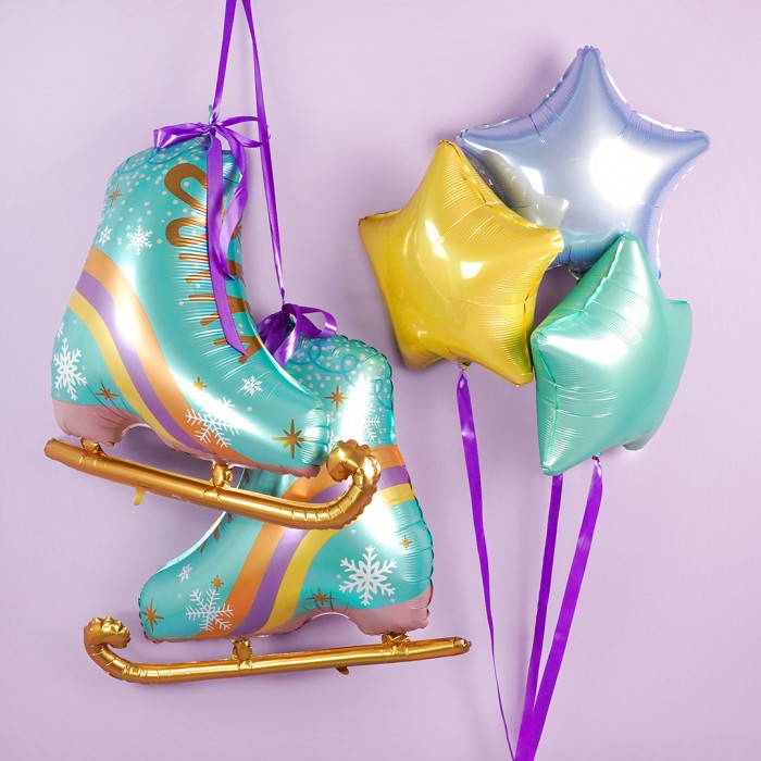 Шар Фигура Новогодние коньки