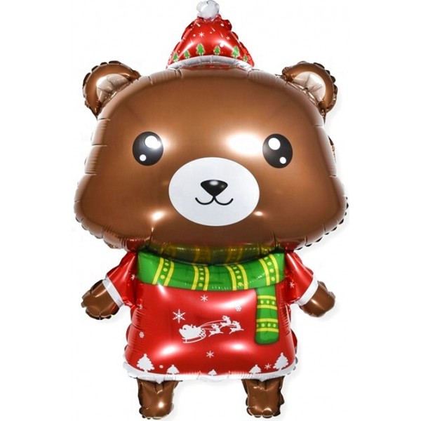 Шар Фигура Новогодний мишка
