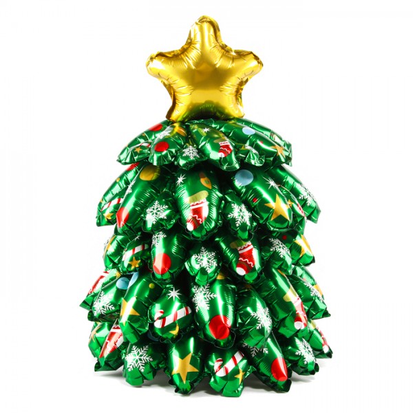 Шар Фигура Объёмная новогодняя ёлка мини