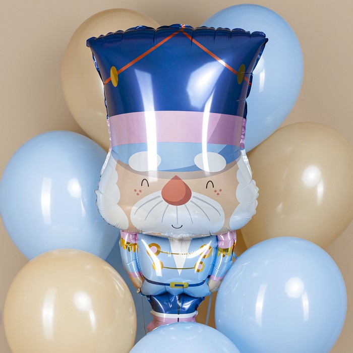 Шар Фигура Щелкунчик Голубой