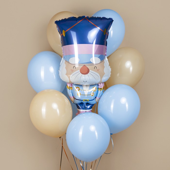 Шар Фигура Щелкунчик Голубой