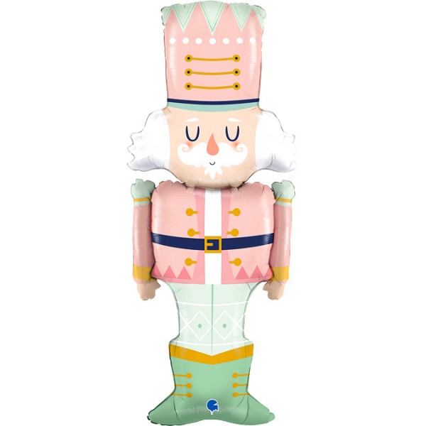 Шар Фигура Щелкунчик Розовый