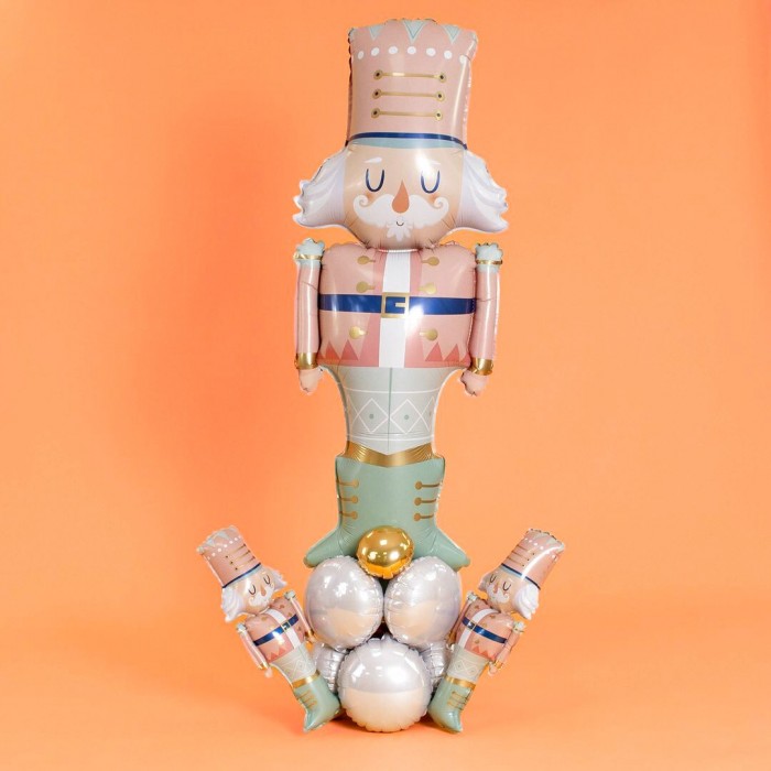 Шар Фигура Щелкунчик Розовый