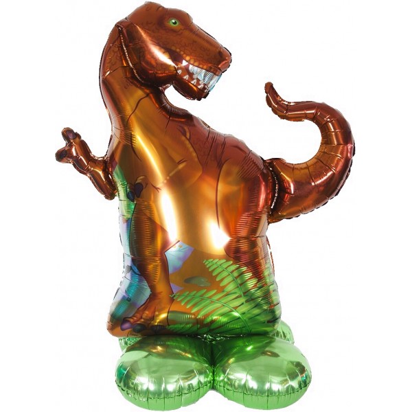 Шар Фигура на подставке Динозавр Тираннозавр