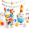Шар Фигура на подставке Кекс со свечкой
