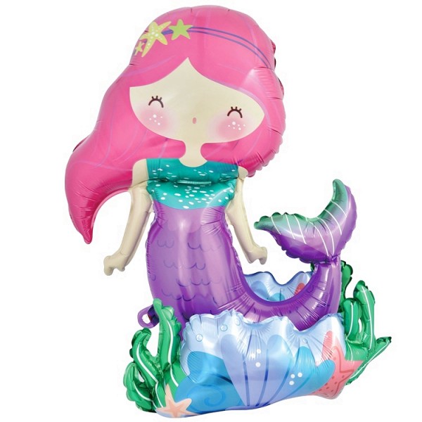 Шар Фигура на подставке Русалочка