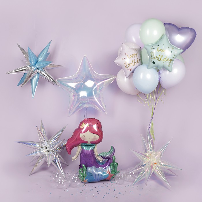 Шар Фигура на подставке Русалочка