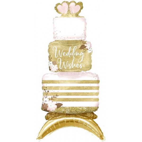 Шар Фигура на подставке Свадебный торт