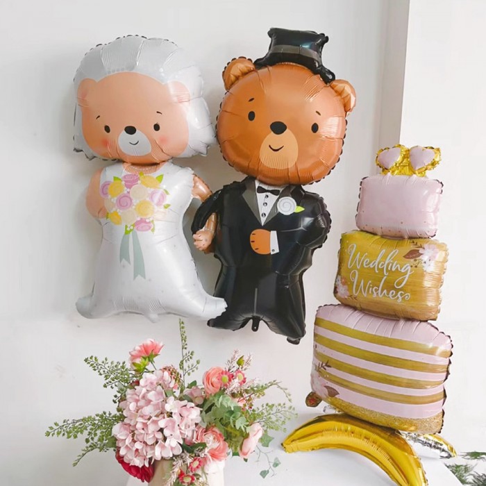 Шар Фигура на подставке Свадебный торт