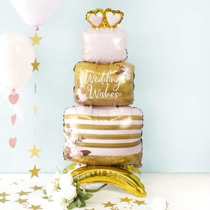 Шар Фигура на подставке Свадебный торт