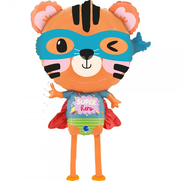 Шар Ходячая Фигура Тигренок Супергерой