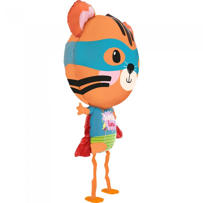Шар Ходячая Фигура Тигренок Супергерой