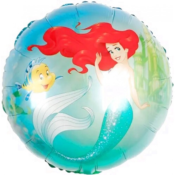 Шар Круг Русалочка Ариэль