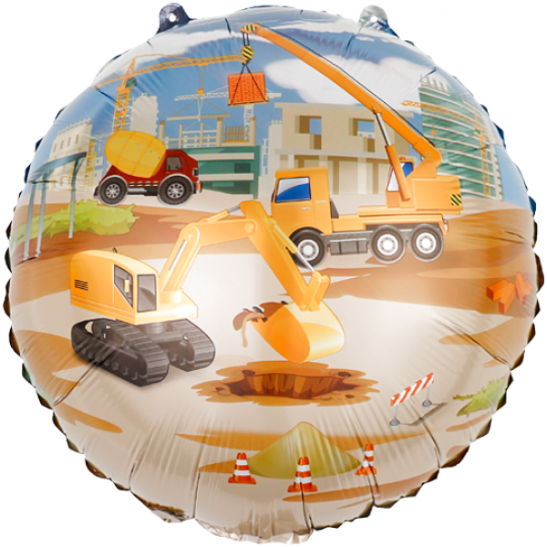 Шар Круг, Строительная техника