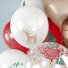 Шар С Новым Годом! Белый и Красный