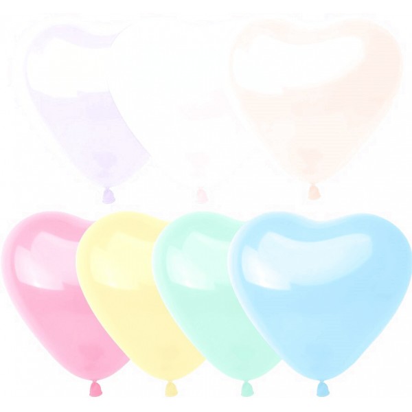 Шар Сердце Ассорти макарунс