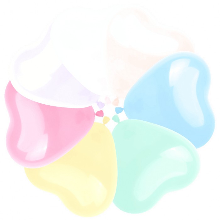 Шар Сердце Ассорти макарунс