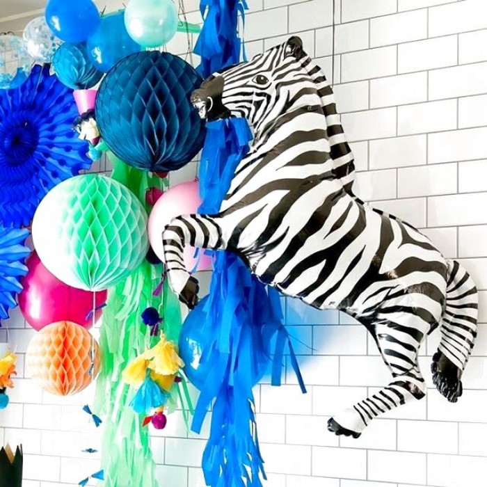 Шар Зебра 107 см